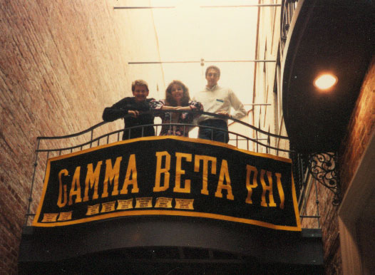 Gamma Beta Phi State Convention in Montgomery, AL. I was State President at the time.