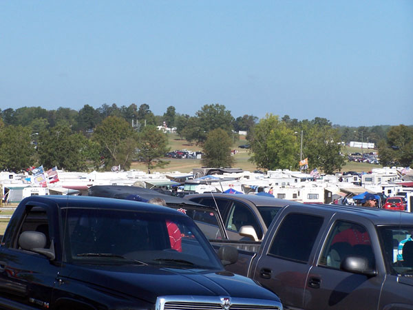 More RV parking farther off in the distance.